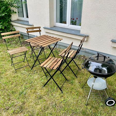 Wohlfuehl-Oase Mitten In Der Stadt - Garten, Grill, Netflix Und Drucker 라이프치히 외부 사진
