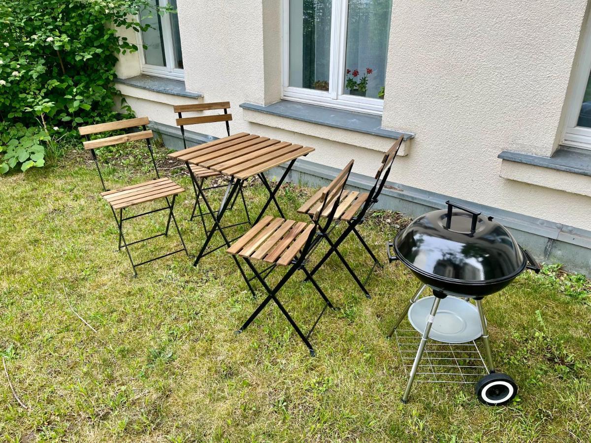 Wohlfuehl-Oase Mitten In Der Stadt - Garten, Grill, Netflix Und Drucker 라이프치히 외부 사진